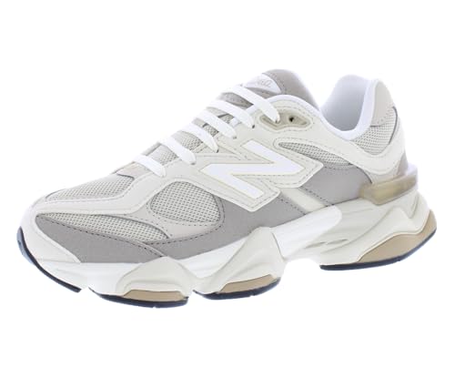 New Balance 9060 Big Kids Shoes (Linen Beige Timberwolf, 7)