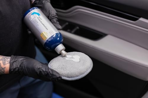 The Rag Company TRC-ULTRA-NO-SOAK-APP-5-PK Ultra No Soak Round Detailing Applicator - 70/30 Pearl Weave Microfiber For Applying Coatings, Dressings, Waxes thumb #5