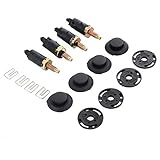 Paket beinhaltet: 8pcs / set Motorabdeckung Bolzen & Clip Kit