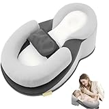 Almohada ergonómica de soporte para biberón/lactancia, sin