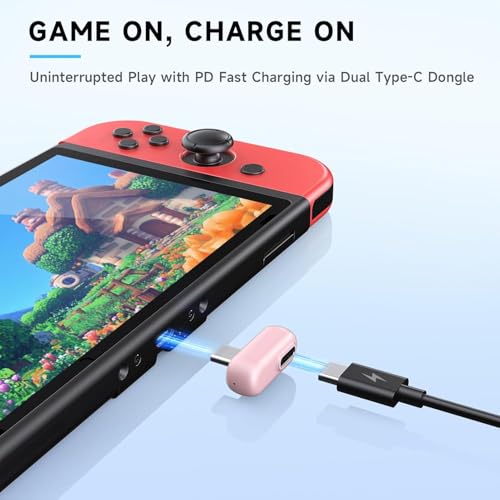 Image of RYR Wireless Gaming Earbuds with Noise Cancelling Mic, 2.4Ghz & Bluetooth