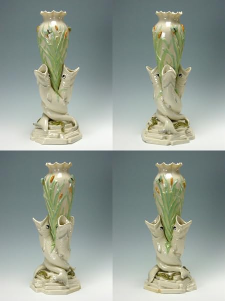 Amazon.co.jp: アイルランド 王室御用達 BELLEEK ベリーク社 四ッ口