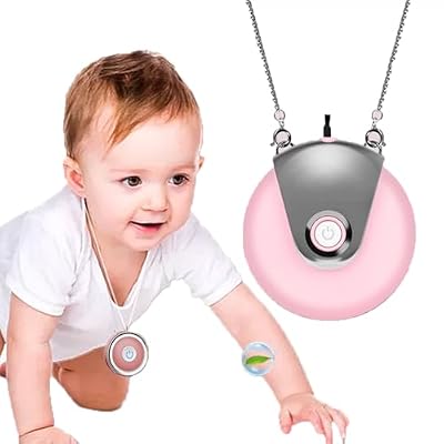 Portable Air Ionizer with 120M Ions/cm³ | Filterless Air Purifier for Travel | Personal Air Purifier Small | Wearable Necklace, No Maintenance,1999 Million Ions (Pink)