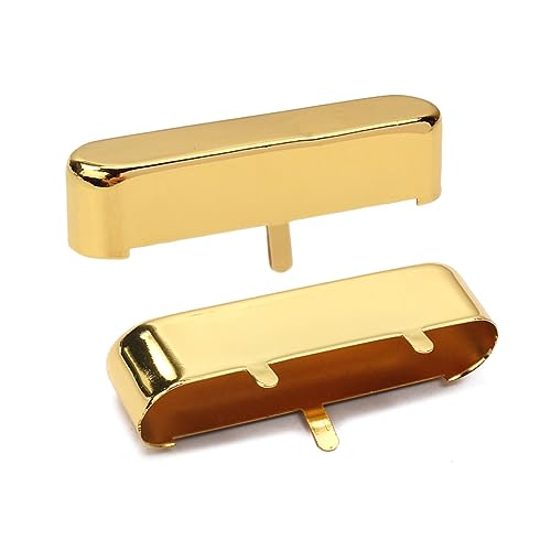 Hoement 用耐久金属製ピックアップカバー エレキギター交換パーツ 軽量設計 シングルコイル対応 愛好者向けギターアクセサリー
