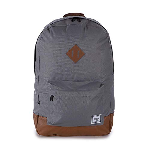 Mochila Casual Escolar Universitaria em Poliéster Convoy Cool Cinza