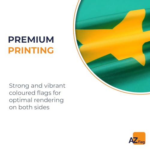 AZ FLAG, Mauritania Flag, 3x5 Ft, Light Polyester Mauritanian Banner with Two Brass Eyelets, Fade Resistant, Vivid Colors - Image 3