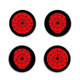 PERFECTSIGHT Spider Switch Joycon Thumb Grips, Cut Animal Joystick Caps for Nintendo Switch, 4 PCS Thumbstick Cover for Switch Lite, Switch OLED, Analog Stick Button Cover for NS Controller