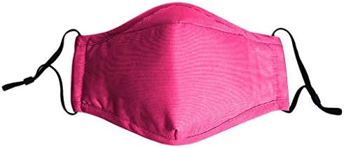 Reusable Face Cover for Unisex Adults Trendy Solid Washable Dustproof Cotton Breathable Sunscreen Haze Mouth Muffle Balaclava for Outdoor Sport Motorcycle Cycling Camping Travel, Coffee, 1 PCS