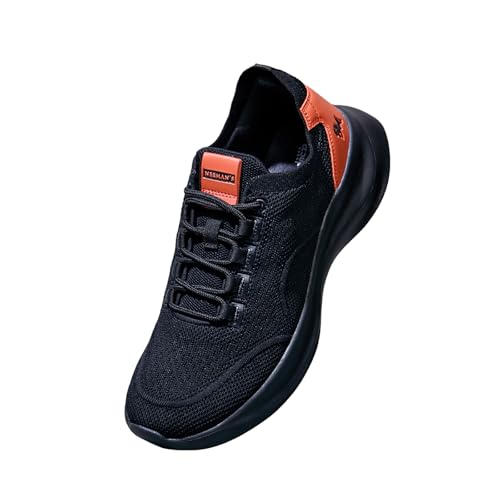 Image of Neeman's The Knit Strides Sneakers for Men | Lightweight with Breathable Knit Upper & Cushioned EVA Sole for All-Day Comfort
