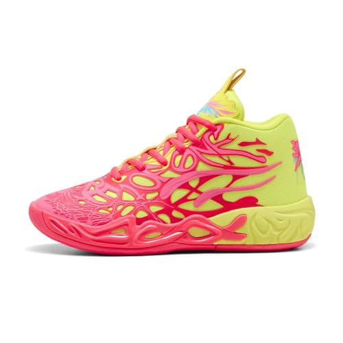 Puma x Lamelo Ball MB.04 1Love - Boys' Grade School (Yellow Alert/Pink Alert)3
