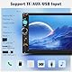 GOHHDL 2Din Bluetooth Autoradio mit 7 Zoll Auto Bildschirm, Doppel Din Touchscreen Autoradio mit Mirror Link Bluetooth FM Radio EQ USB SWC