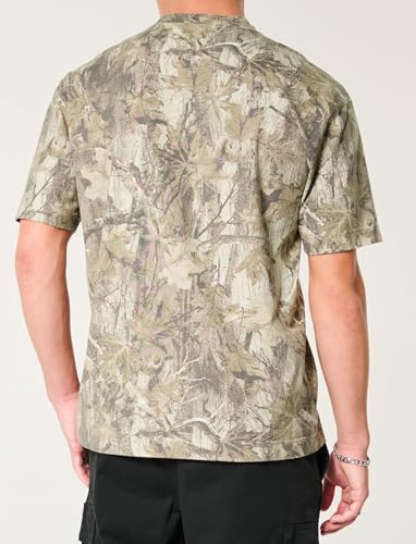 Women Camo Tee Shirt Maple Leaf Print Oversized T Shirt Short Sleeve Summer Casual Tee Tops3