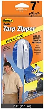 Homax 3142 CinchTite Self-Adhesive Tarp Zipper Door image 5