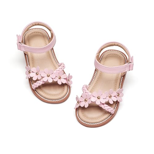 Image of Kiderence Toddler Girls Sandals Little Girls Kids Shoes Girls Sandals Toddler