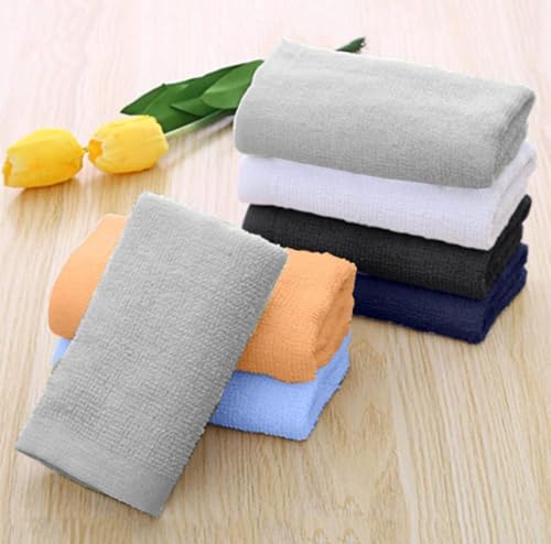 Image of KAHAF COLLECTION 72 Pack Wash Cloths | Multicolour 100% Cotton Extra Absorbent Face Towels | Soft, Quick Dry Washcloths for Bathroom, Spa, Gym, Baby & Travel (72 Packs (12x12))