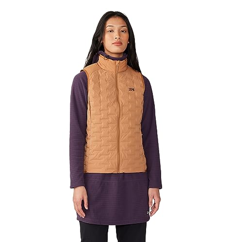Mountain Hardwear Women's Standard StretchDown Light Vest, Copper Clay, X-Large -  2004141257