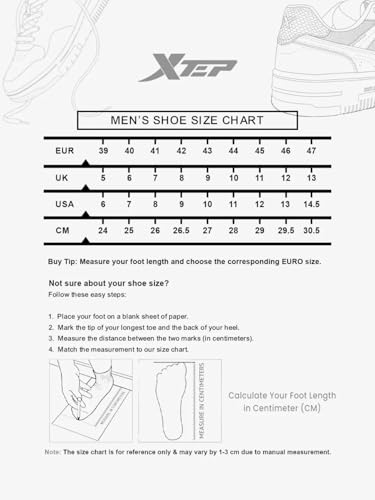 Image of XTEP Mens Feather Foam Midsole Lightweight Open FTW Shoe I Soft Cube Cushioning I High Rebound I Stable Support I Outdoor Comfort I Sports Footwear