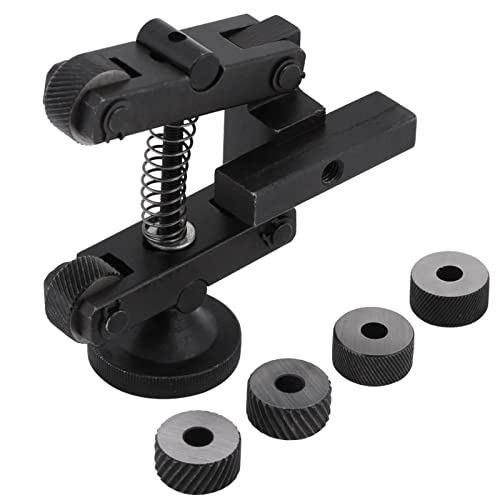 Outil de moletage pour mini tour résolvant les glissements de pièces