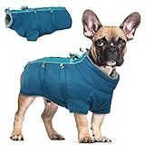 Verstellbarer Hundemantel Wasserdicht - Wie wir alle wissen, gibt es Hunde in verschiedenen Formen und Größen. Für die beste Passform haben wir ein elastisches Stoffband am Bauch entworfen, damit Sie sicherstellen können, dass es Ihrem Hund perfekt passt. Und auch figurbetont mit einem Reißverschluss zum einfachen An- und Ausziehen. Auf beiden Seiten des Rückens mit Kordelzügen versehen, wodurch sich unsere Hundejacke für maximalen Komfort und schnelle Passform an die richtige Position anpasst.