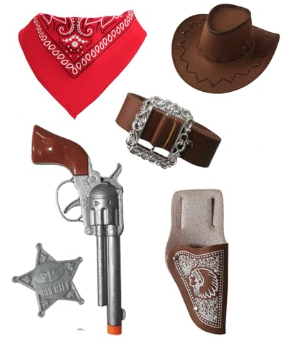 Disfraz de vaquero para niños 4-5 años miniatura 6