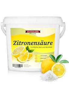 Feinwälder Premium Zitronensäure Pulver 5 kg
