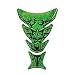 Almohadilla Etiqueta engomada Tanque Motocicleta para Auto Motocicleta Pegatina Etiqueta Calcomanías 3D Fibra De Carbono Devil Skull Logo Proteger Fuel Tank Pad Moto Racing Accesorios (Color : G)
