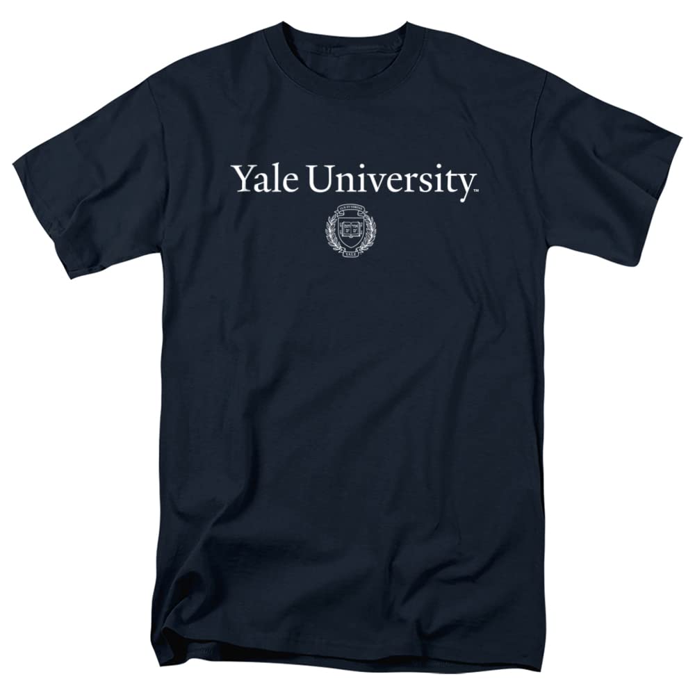 Yale University Official Yale Seal Unisex Adult T Shirt