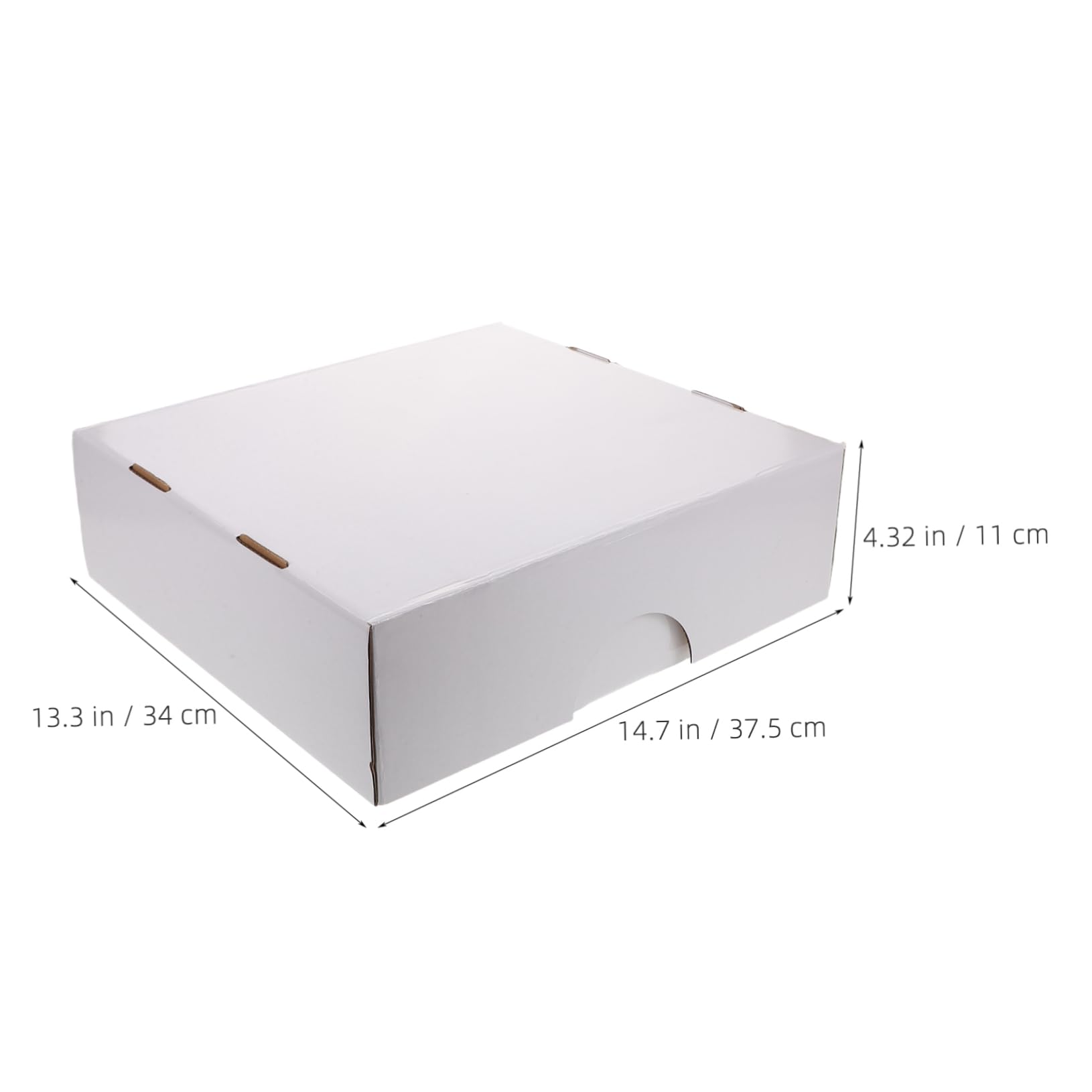 Toyvian Scatola Portacarte Collezionabili Pieghevole in Carta Bianco, Card Box con Divisori e Scomparti Multipli, per Organizzare Carte da Gioco, Salvaspazio