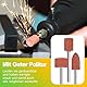 BondEron 42-teiliges Korund Schleifstift Aufsatz Set | Für Bohrmaschine Akkuschrauber Drehwerkzeug | Zum Schleifen Polieren Entgraten Holz Stein Metall | Zubehör Heimwerker