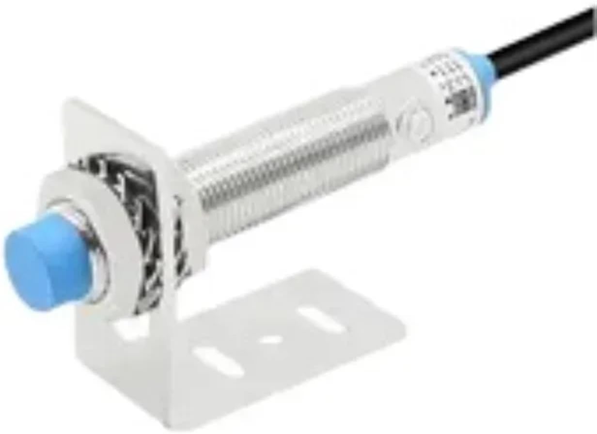 LJC12A3 M12 Capacitive Proximity Switch DC 3-Wire LJC12A3 Serise Inductive Proximity Sensors PNP NPN DC 6V-36V AC 90-250V (Color : LJC12A3-2-Z BY, Size : With bracket)