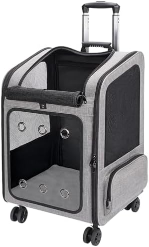 Katzen-Träger Rucksack - Für Kleine Haustiere Bis 7kg | Flugzeugtauglich