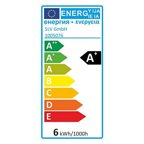 SLV LED Bulb QPAR51 / Bulb, lamp, LED / GU10 2700K 6W 450lm White Dimmable 38 Degrees - Image 2