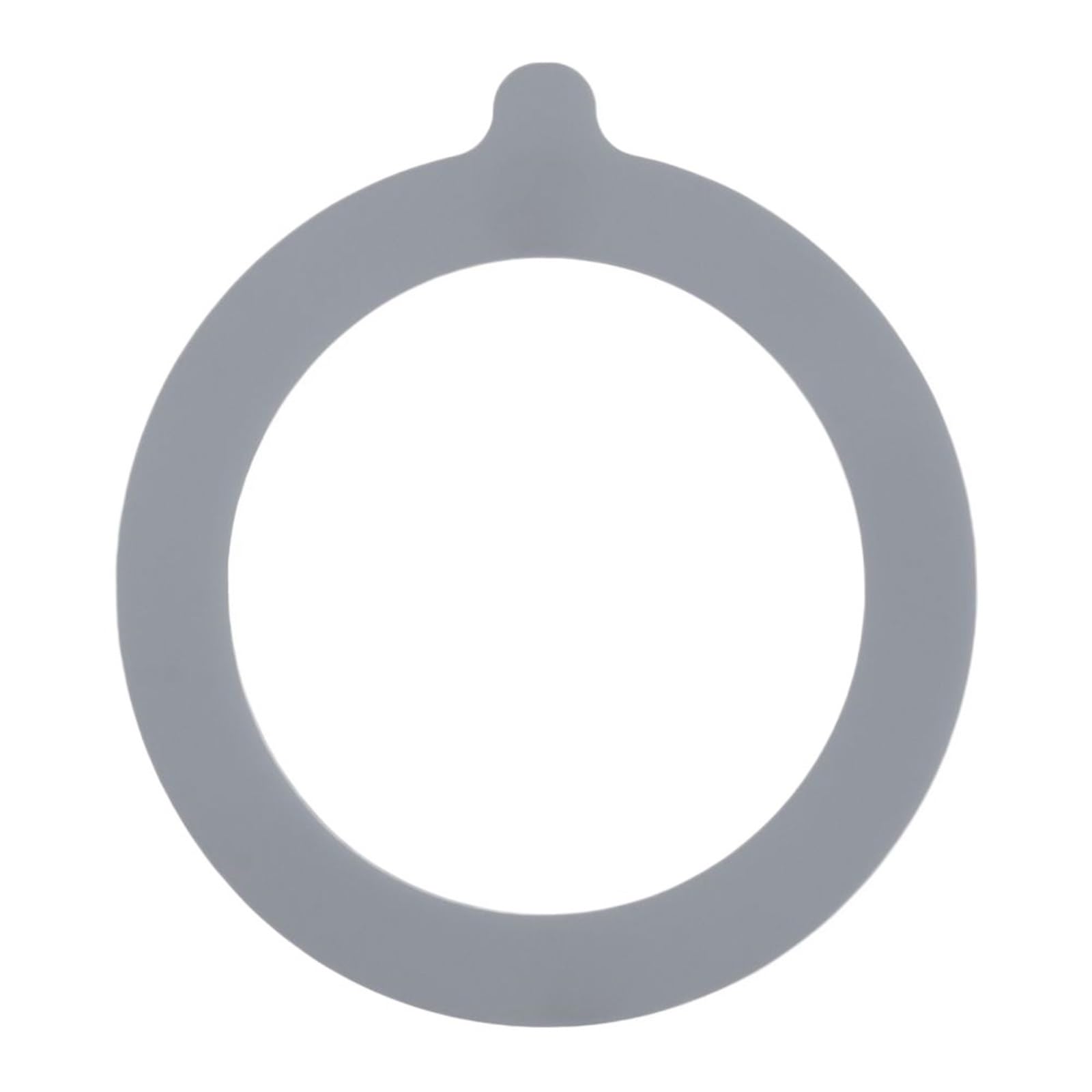 Hzomif Glass Jar Silicone Seal Rings 30pcs Leakproof Storage Canning Accessories Rubber Sealings Jars Gaskets Silicone Seals Jar Gaskets Rubber Seals Rings(Grey)