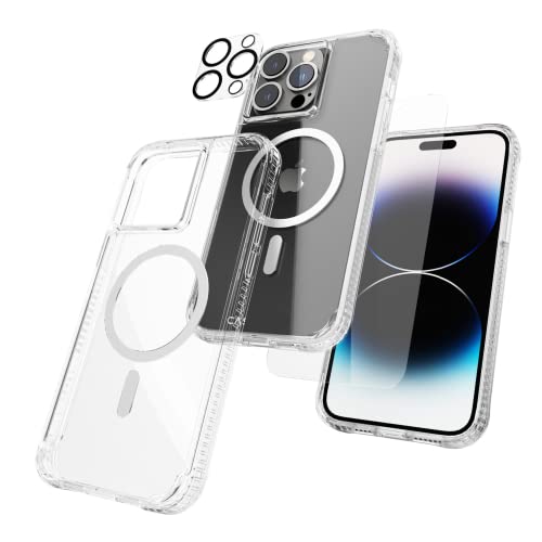 Protection antichoc 4.6m iPhone 14 Pro Max Case-Mate coque MagSafe transparente