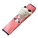 Xianggujie Cubierta del cinturón de Seguridad para el cinturón de la cinturón de los Cinturones para el Hombro del niño Pollo de algodón de Peluche Cinturón de Seguridad de Dibujos Animados Lindo