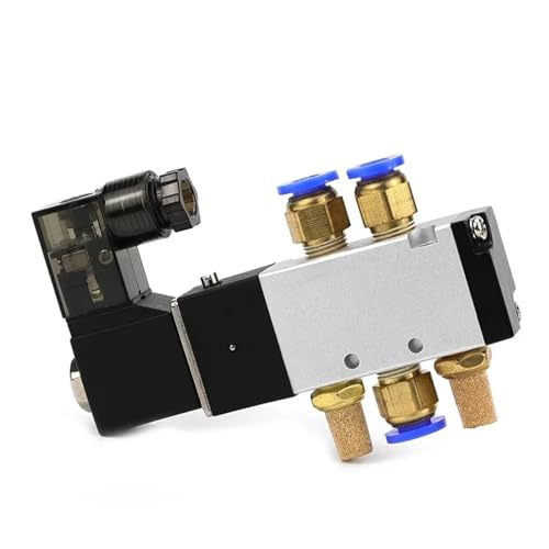 Électrovanne pneumatique 5 ports avec indicateur LED w SL601 stable