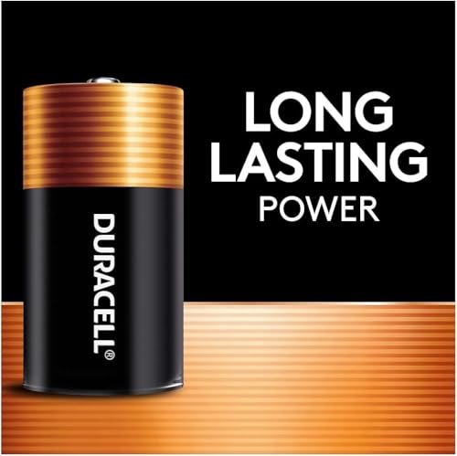 Image of DURACELL Coppertop C Batteries, C Battery with Long-Lasting Power, All-Purpose Alkaline C Battery for Household and Office Devices