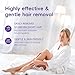 Hair Remover cream，Hair removal cream for Body Hair, Depilatory Painless Soothing and Nourishing, Containing Aloe Vera And Vitamin E, Suitable for Women and Men of All Skin Types,100g/3.52.0Z