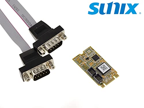 Control de Maquinaria con Tarjeta M.2 a Doble Puerto DB9 RS232 COM 2