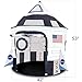 ArtCreativity Kids Tent Indoor Pop up Play Tent for Kids, Outer Space Party Decorations & Space Toys for Ages 4-12 Indoor & Outdoor Playhouse, Spaceship Playhouse for Birthday Party Decoration