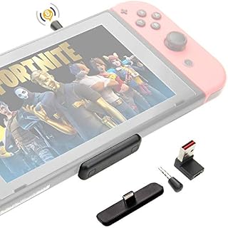 GuliKit Route Air Pro Bluetooth Adapter for Nintendo Switch & Lite, Dual Stream