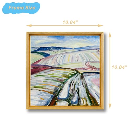 Image of Canvas Frames for 10 inchx10 inchPaintings with 0.6 inch~0.9 inch Deep Gold