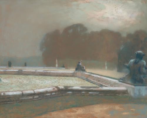 Tableau Toile Versailles par Henri Le Sidaner 60x90cm pour décoration murale de salon