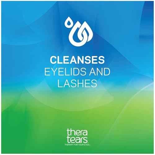 Image of Thera Tears Steralid Antimicrobial Eyelid Cleanser and Stye Eye Therapy Reusable Warming Compress