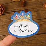 Zoom IMG-2 spagnolo 60pz etichette adesive natale Zoom IMG-2 spagnolo 60pz etichette adesive natale