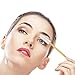 300 Pack Mascara Wands Disposable Eye Lash Eyebrow Brush Applicators for Eyelash Extensions Makeup Brush Tool Kits, Gold/White