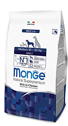 Monge Crocchette Medium Adult 2x12kg Natural Superpremium