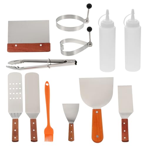 Kit de utensilios de barbacoa portátil de acero inoxidable miniatura 1