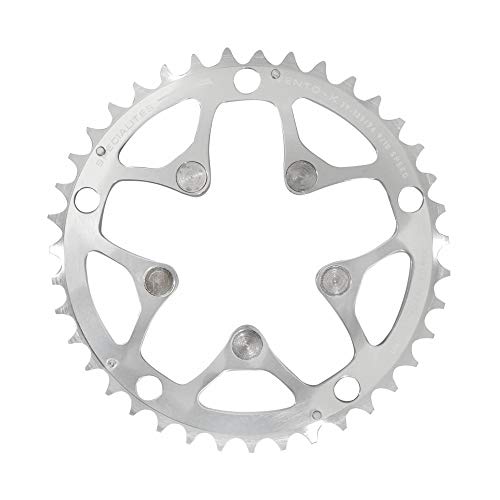 Plateau de vélo Campagnolo argent taille unique pour pédalier et chaîne de route