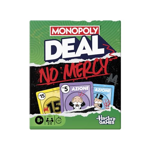 Monopoly Deal: No Mercy, gioco di carte - Versione italiana